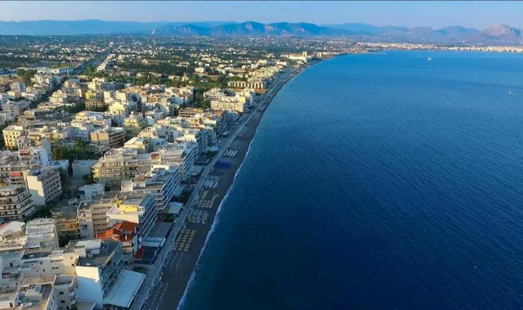 Λουτράκι Κέντρο Appartement Buitenkant foto